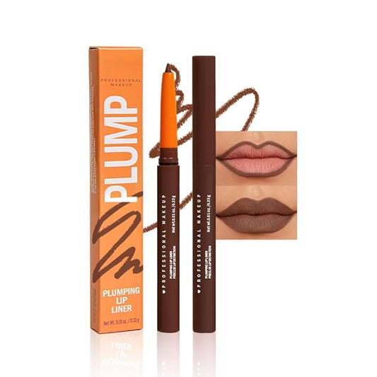 Matte Lip Liner Pencil for Shaping Lips, Retractable Creamy Brown Crayon LipLiner Pencil, Long Lasting Waterproof Lipstick Lip Liner Makeup, Vegan Beauty 12#