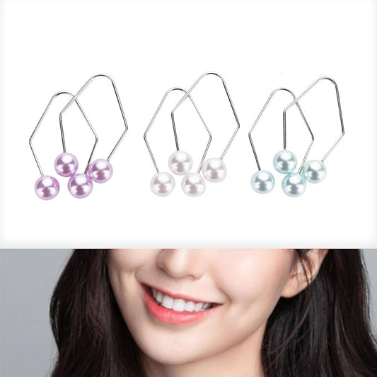 3 Pair of Cheek Dimple Trainer Dimple Maker Dimple Trainer to Create a Beautiful Smile Facial Beauty Care Exerciser Face Lift and Beauty Personal Skin Care Tool Gift for Women