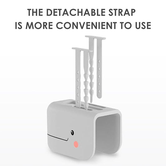 Bath Spout Cover, Silicone Spout Cover for Kids, Bathroom Tub Faucet Cover Faucet Extender Protector for Bath Tap (Grey)