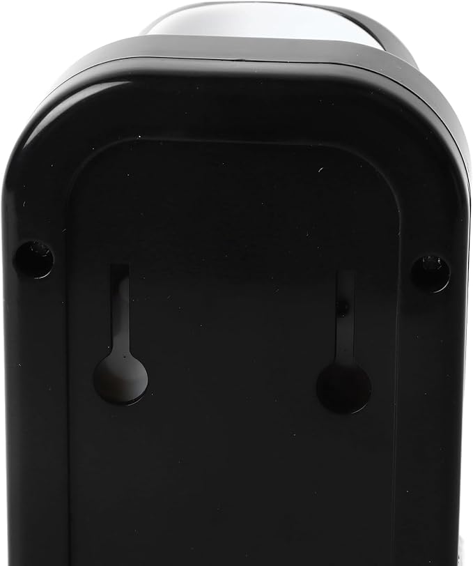 ANGGREK Electric Toothpaste Dispenser, Responsive Electric Toothpaste Squeezer Wall Mount with Sensor for Kids for Bathroom (Black)