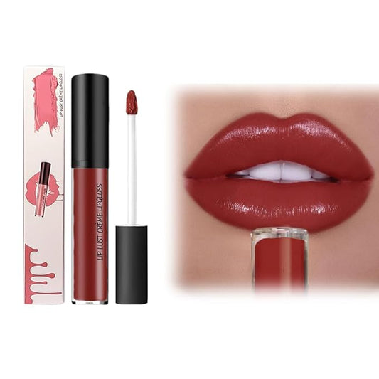 2026 New 12 Colors Lips Staining Lip Oil, Cream Texture Lipstick Long-Lasting Moisturizing Lip Oil, Upgrade Waterproof Lipstick Creamy Lip Gloss Non-stick to Cup (#9)
