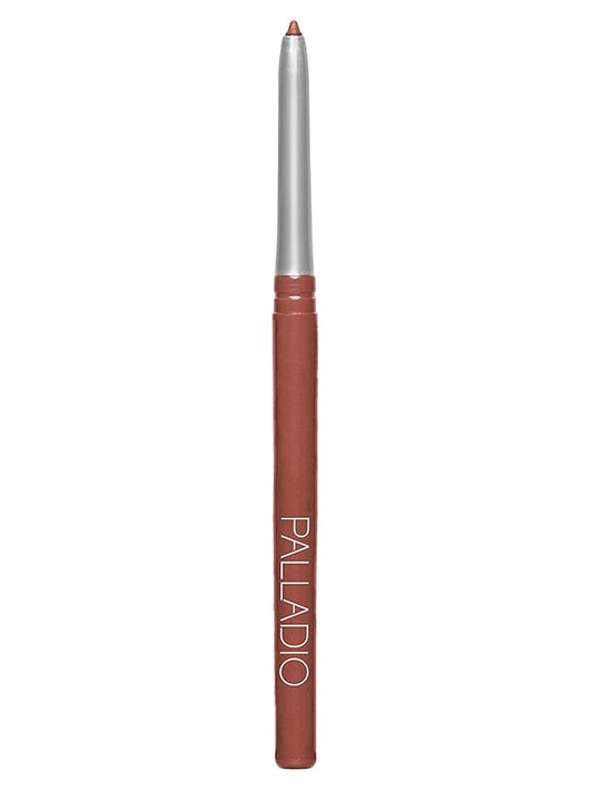 Palladio Retractable Waterproof Lip Liner High Pigmented and Creamy Color Slim Twist Up Smudge Proof Formula with Long Lasting All Day Wear No Sharpener Required, Sand, 1 Count