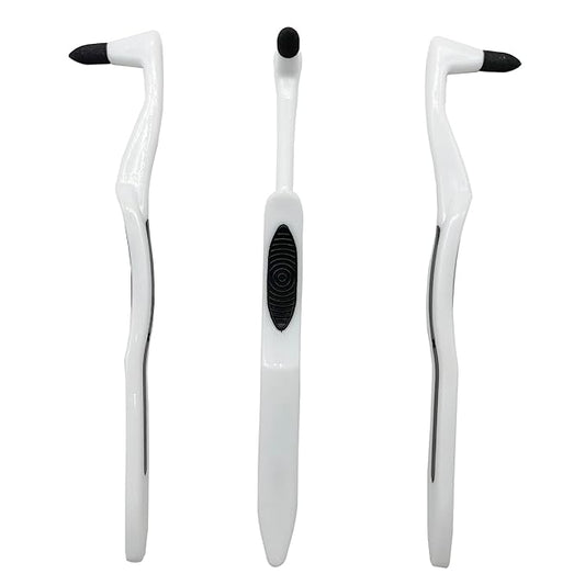 3Pcs Teeth Stain Remover,Tooth Stain Eraser,Tartar Eraser Polisher,Dental Plaque Tool,Eraser for Coffee Stain Teeth Whitening Cleaning Polishing Kit (white)