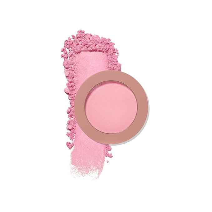 Single Lavender Pink Purple Matte Powder Blush Palette Face Makeup, Blush for Looks Younger Cheeks, Monochrome Cream Blushes Lightweight Long Lasting, Blush for Women All Skin Tones Paleta de
