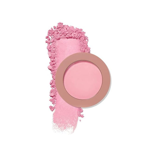 Single Lavender Pink Purple Matte Powder Blush Palette Face Makeup, Blush for Looks Younger Cheeks, Monochrome Cream Blushes Lightweight Long Lasting, Blush for Women All Skin Tones Paleta de