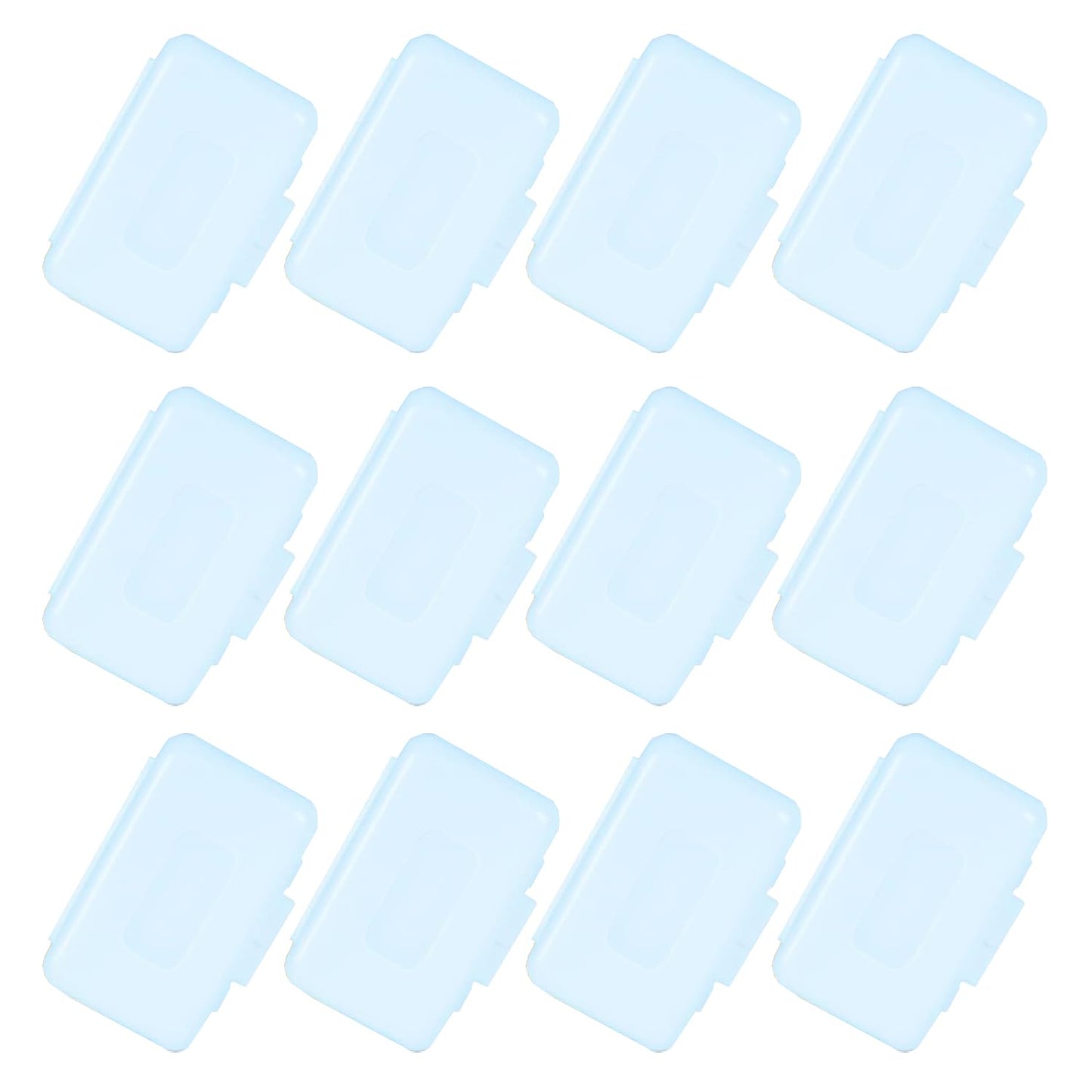 OBTANIM 12 Pack Blue Braces Wax Dental Care Orthodontic Wax for Braces Wearer