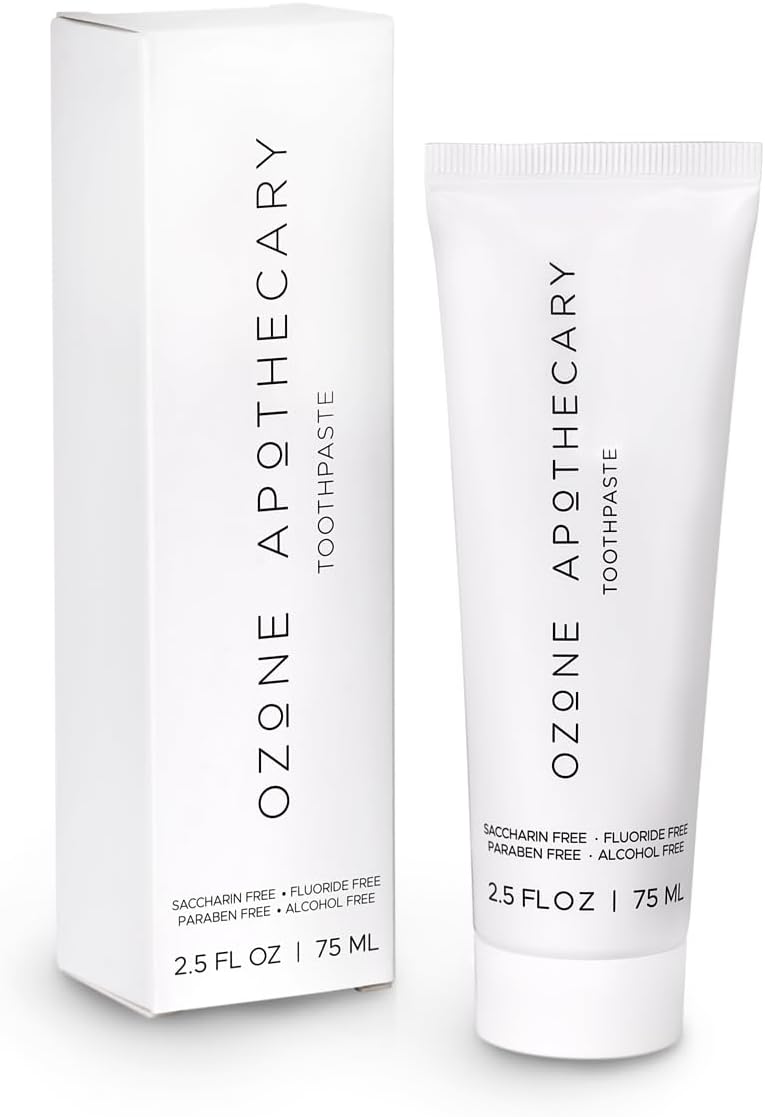 Toothpaste Ozone Oil Infused Toothpaste Flouride Free for Promoting Healthy Mouth | Ozonated Oral Care