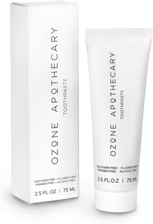 Toothpaste Ozone Oil Infused Toothpaste Flouride Free for Promoting Healthy Mouth | Ozonated Oral Care