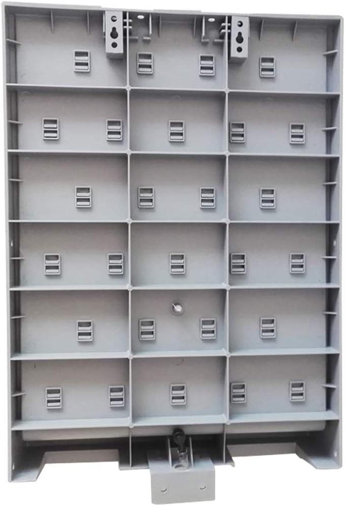 2Pcs Lab Drying Rack, Wall-Mount Laboratory Glassware Drying Rack, 27 Pegs Lab Drying Draining Rack, w/Tray Hole+Water Outlet Hose (US Stock)