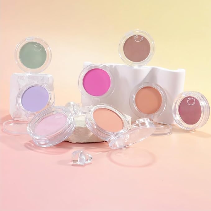 Matte Powder Blush for Cheeks – Long Lasting Natural Face Blusher Makeup, Lightweight Blendable Cheek Color for Women, Vegan & Cruelty-Free – #12 Deep Rose Pink