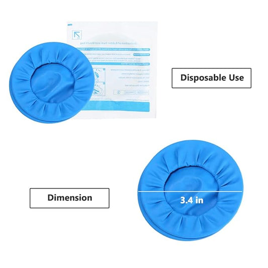 5 Pcs Dental Dam Cheek Retractor, Disposable Sterile Mouth Opener Lip Protector for Teeth Repair & Whitening, Orthodontics (Blue)