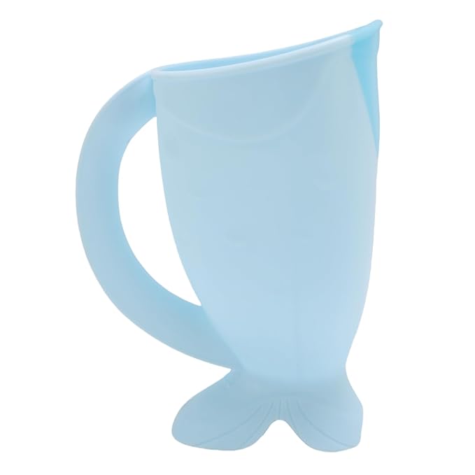 Portable Baby Bath Rinse Cup with Easy Grip Handle – Ideal for Hair and Body Washing for Kids