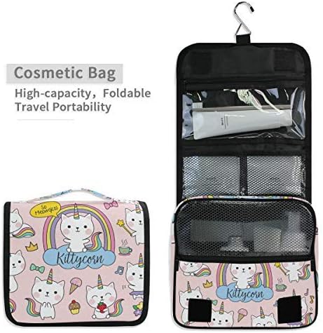 senya Hanging Travel Toiletry Bag Kit Makeup Case Cosmetics Organizer for Men Women