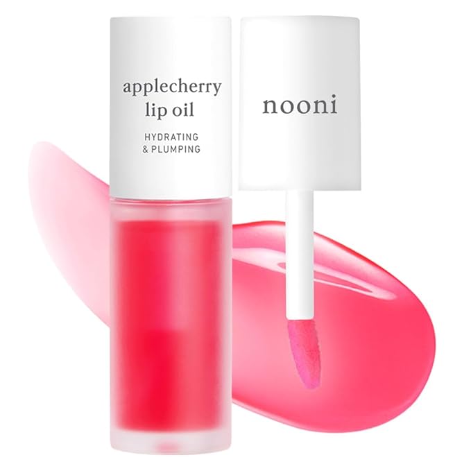 NOONI Korean Lip Oil Gift Set + Appletea + Applecherry Lip Oil