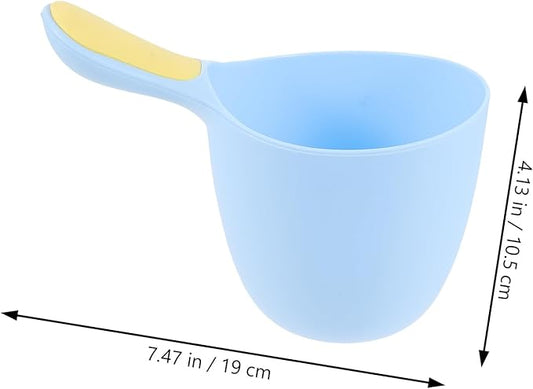 3pcs baby water scoop shampoo ladle bathing water ladles bath dipper water scoop ladle shampoo rinse cup hair bath rinse cup bath spoon take a bath shampoo spoon plastic child