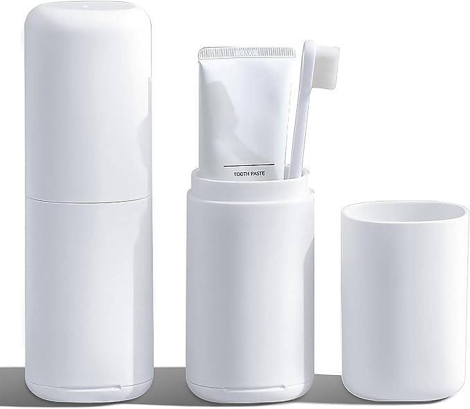 Travel Toothbrush Holder, Toothbrush Travel Case, Multifunctional Dustproof Toothbrush Cover, Portable Toothbrush Case Suitable for Business Camping Travel or Daily Use （1Pack）