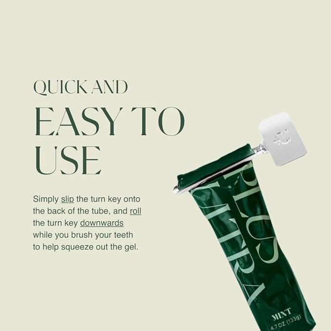 Toothpaste Turn Key Metal Tube Squeezer | Maximize Toothpaste, Creams, Paint, Makeup & Beyond | Easy-to-Use Roller Tool for Savings & Convenience | Plus Ultra