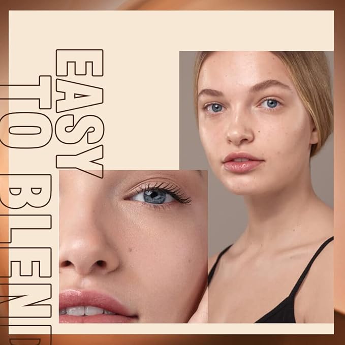 Full Coverage Concealer Cream Makeup, Sace Lady Waterproof Matte Smooth Concealer Corrector Long Lasting for Dark Spot Under Eye Circles Cover, 6g/0.2Oz (#30 Light Natural)