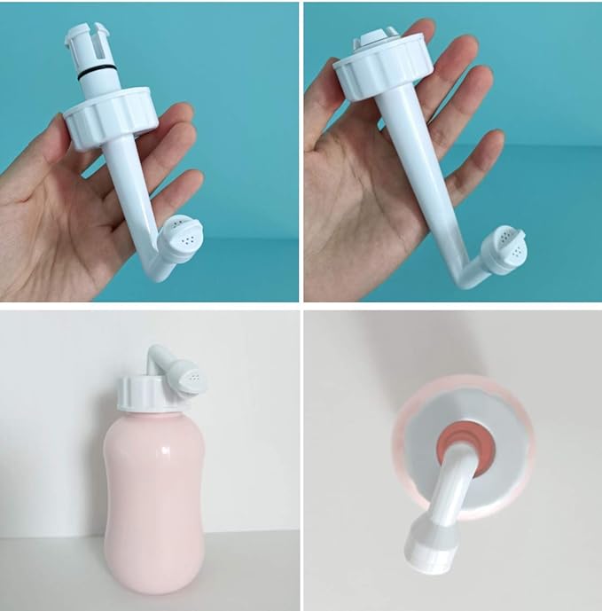 Bottle - Perineal Recovery Postpartum Care and Cleansing Hospital Essentials After Childbirth Labor Personal Hygiene Bidet + Angled spout Large 360 ml (12 oz)