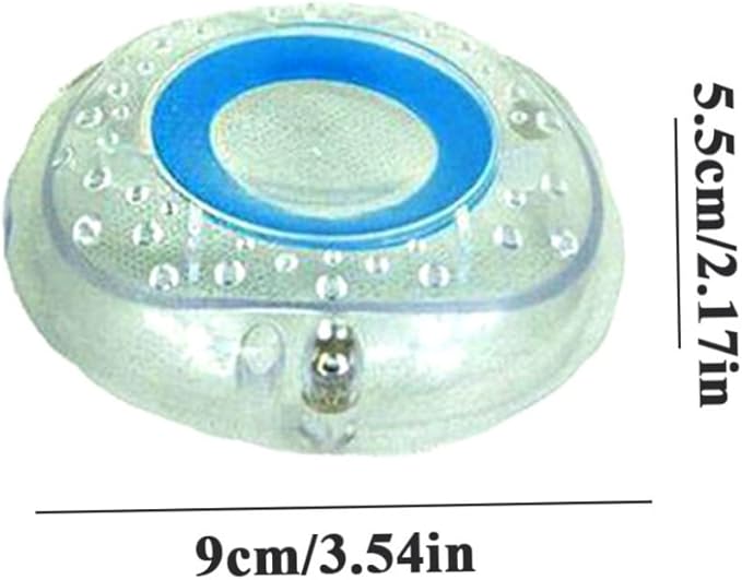 LED Floating Baby Bath Toys, Battery-Free Light-Up Shower Toys for Infants & Toddlers in Bathtub