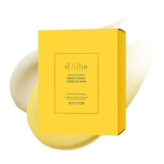 d'alba Piedmont White Truffle Serum & Cream Modeling Mask (Nutritive/Hydrating)