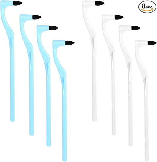 Tooth Stain Eraser Dental Tooth Stain Eraser Removers Teeth Scraper Dental Plaque Tartar Erasers Polisher Professional Dentals Picks Brush Teeth Polisher for Adult Oral Care