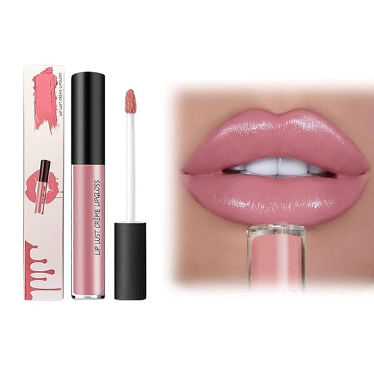 2026 New 12 Colors Lips Staining Lip Oil, Cream Texture Lipstick Long-Lasting Moisturizing Lip Oil, Upgrade Waterproof Lipstick Creamy Lip Gloss Non-stick to Cup (#3)
