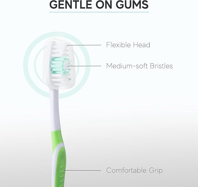 Bulk Toothbrushes Pack - 48 Individually Wrapped Toothbrushes Bulk for Travel, Hotels, Relief Missions, and Donations - Bulk Disposable Toothbrush Pack Adults and Kids