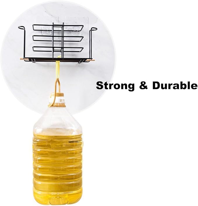 Toothbrush Holder for Bathroom - Metal Countertop Toothbrush and Toothpaste Holder, Creative No-Drill Wall Mounted Tooth Brush Storage Rack Organizer Stand with 2 Mouthwash Cups Hanger (Black)