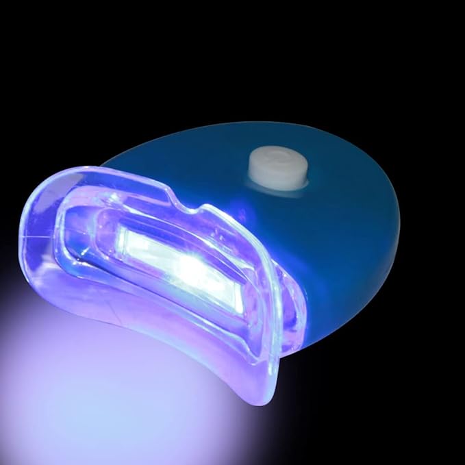 Teeth Whitening Kit with LED Light, 10PCS 3ML Teeth Whitening Gel Syringes Refill, Tooth Whitener for Home Use