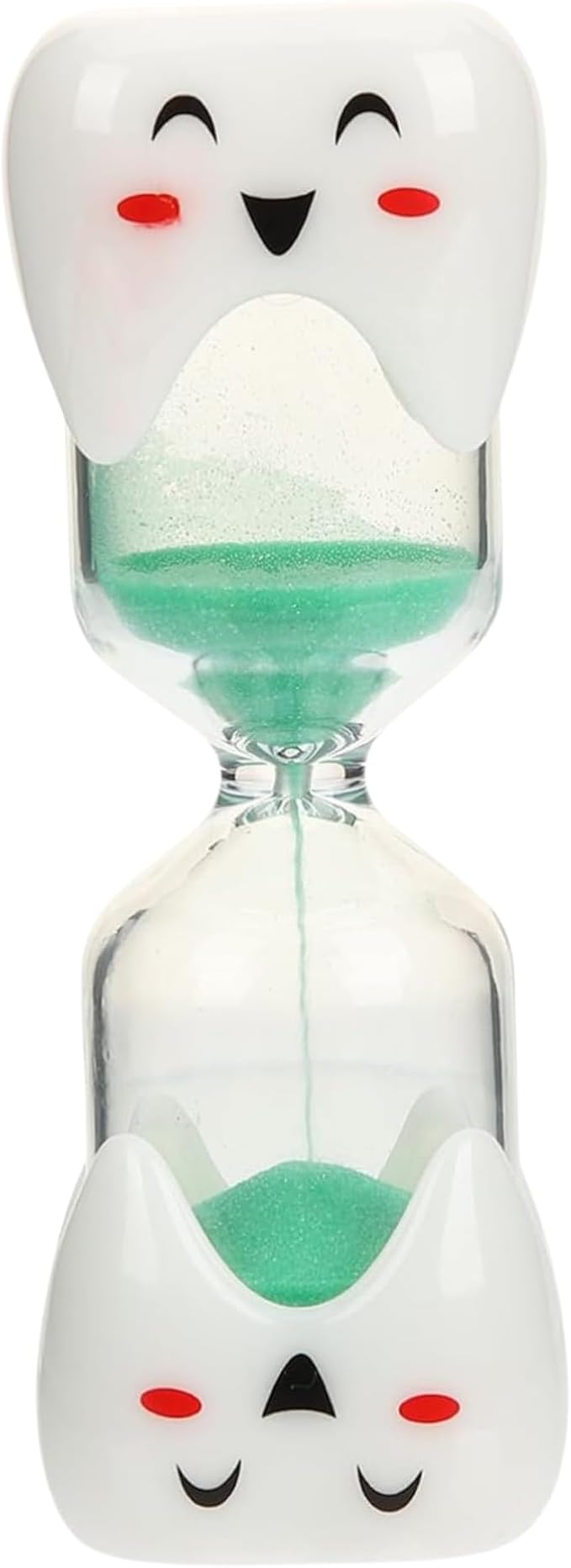 2 Minute Toothbrush Sand Timer for Kids - Single Large Pack Smiley Hour Glass