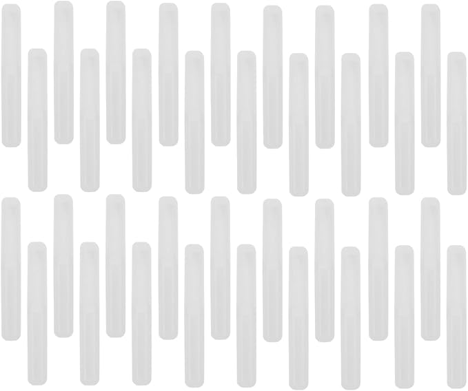 36 Pack Travel Toothbrush Containers Case Portable Plastic Breathable Toothbrush Holder Storage Dust-Proof and Sanitary for Travel Camping School Business (Clear 36pcs)