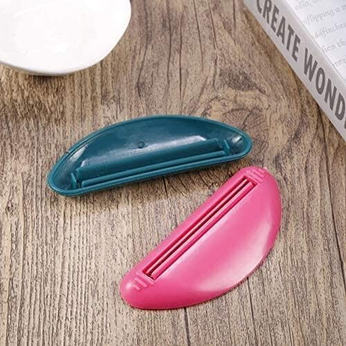 2Pcs Toothpaste Squeezer Squeeze Tooth Paste Tube Cosmetics Cleanser Extruder Clamps Toothpaste Dispenser Toothpaste Clip, Convenient and Attractive, Daily Living Tube Squeezing Aids