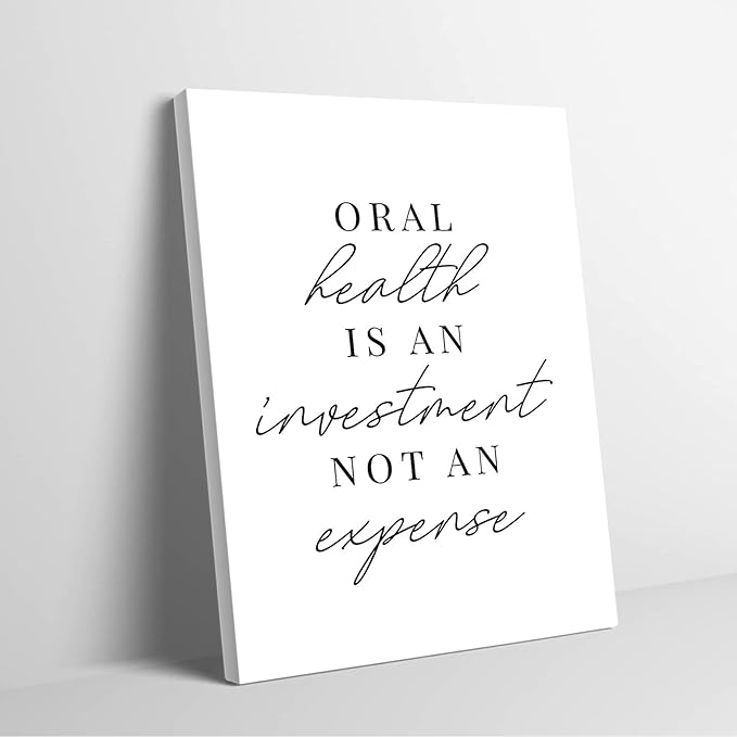 Medical School Graduation Decor,Professional Dental Art Print,Ideal for Graduation Gifts,Offices,or Classrooms 16x24inch Ready to Hang