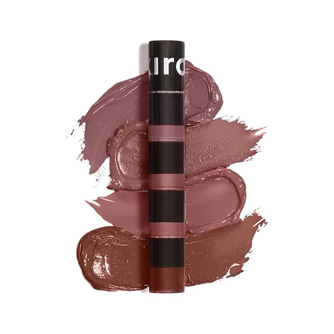 KIRO Four Play Non-Stop Airy Matte Liquid Lip Stack | Apex Brown | 4 Brown Lipstick Shades | Long-Lasting, Transfer-Proof & Hydrating | Lightweight & Infused with Avocado & Apricot Oils | 6ml