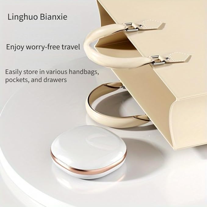 Denture Case with Mirror, Portable Retainer Case for Braces, Mouth Guards, Orthodontic Retainers, Compact, Stylish, and Travel-Friendly Denture Box (White)