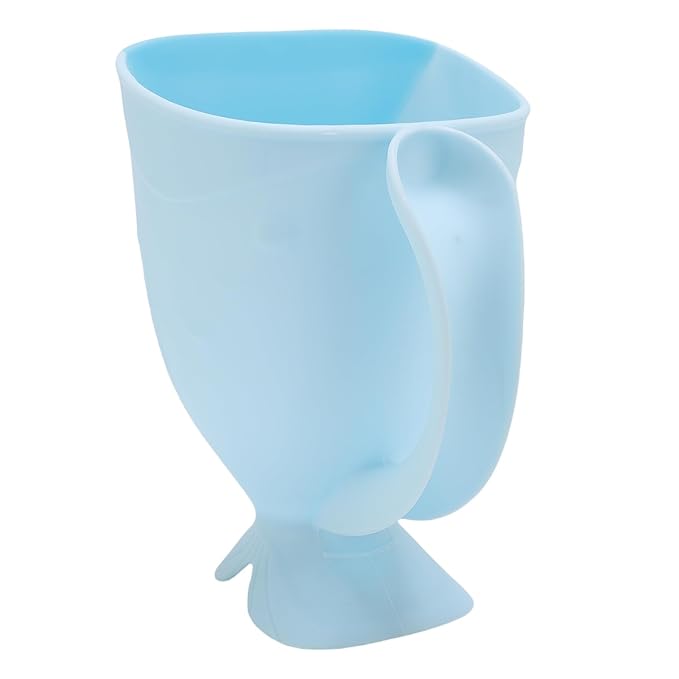 Portable Baby Bath Rinse Cup with Easy Grip Handle – Ideal for Hair and Body Washing for Kids