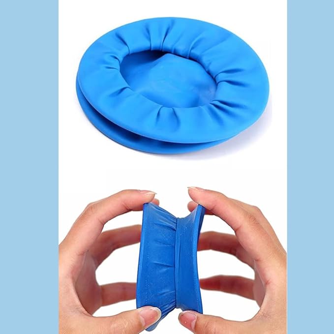 5 Pcs Dental Dam Cheek Retractor, Disposable Sterile Mouth Opener Lip Protector for Teeth Repair & Whitening, Orthodontics (Blue)