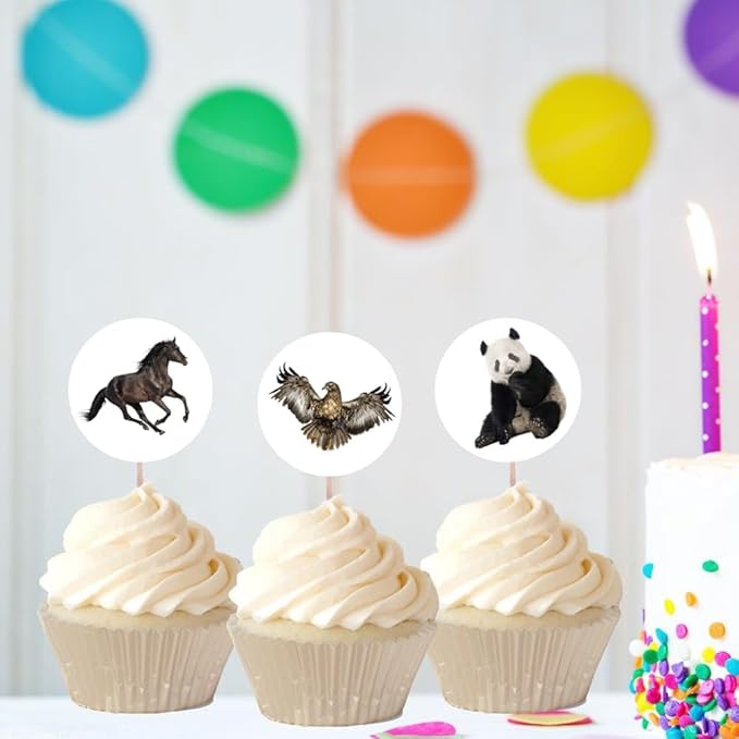 600Pcs Round Animals Stickers Roll 1.5 Inch Animals Label Stickers for Kids Party Favors Teacher Reward Encouragement Motivational Stickers