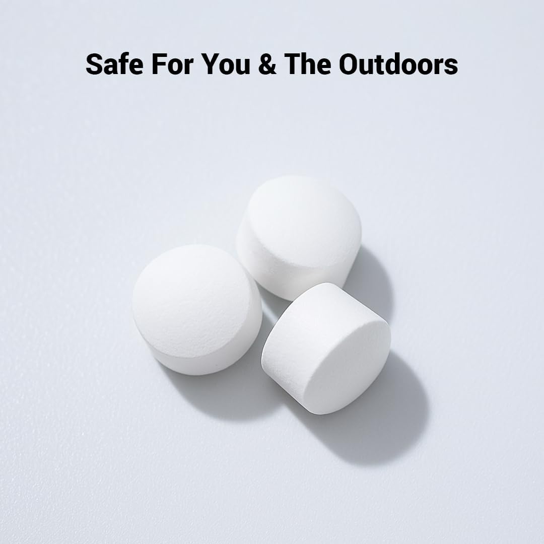 Water Flosser Reservoir Cleaning Tablets – 1 Month Supply – Deep Clean for Water Tank & Attachments – Natural Ingredients, Biodegradable, Safe & Easy to Use (10 Tablets)