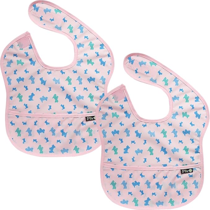 Long Sleeve Waterproof Bib for Toddlers – Soft Feeding Smock for Baby Mealtime, Self-Feeding,BPA-Free, Easy Clean