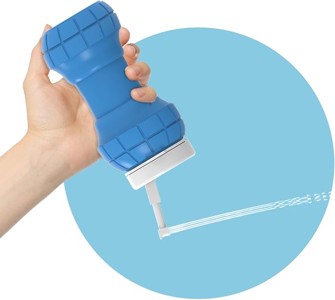 Portable Bidet Travel-Collapsible & Expandable 550ml | Lightweight, Peri Bottle for Women, Travel Bidet Portable, Handheld Bidet, Portable Bidet for Women, Hand Held Bidet, Bidet Bottle, Camping bidet