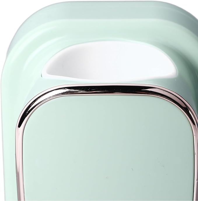 Electric Toothpaste Dispenser, Responsive Electric Toothpaste Squeezer Wall Mount with Sensor for Kids for Bathroom (Green)