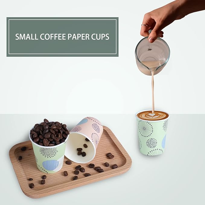 [300 Pack 3 oz Paper Cups, Disposable Bathroom Cups, Small Mouthwash Cups, Mini Paper Cups 3 Ounce for Bathroom