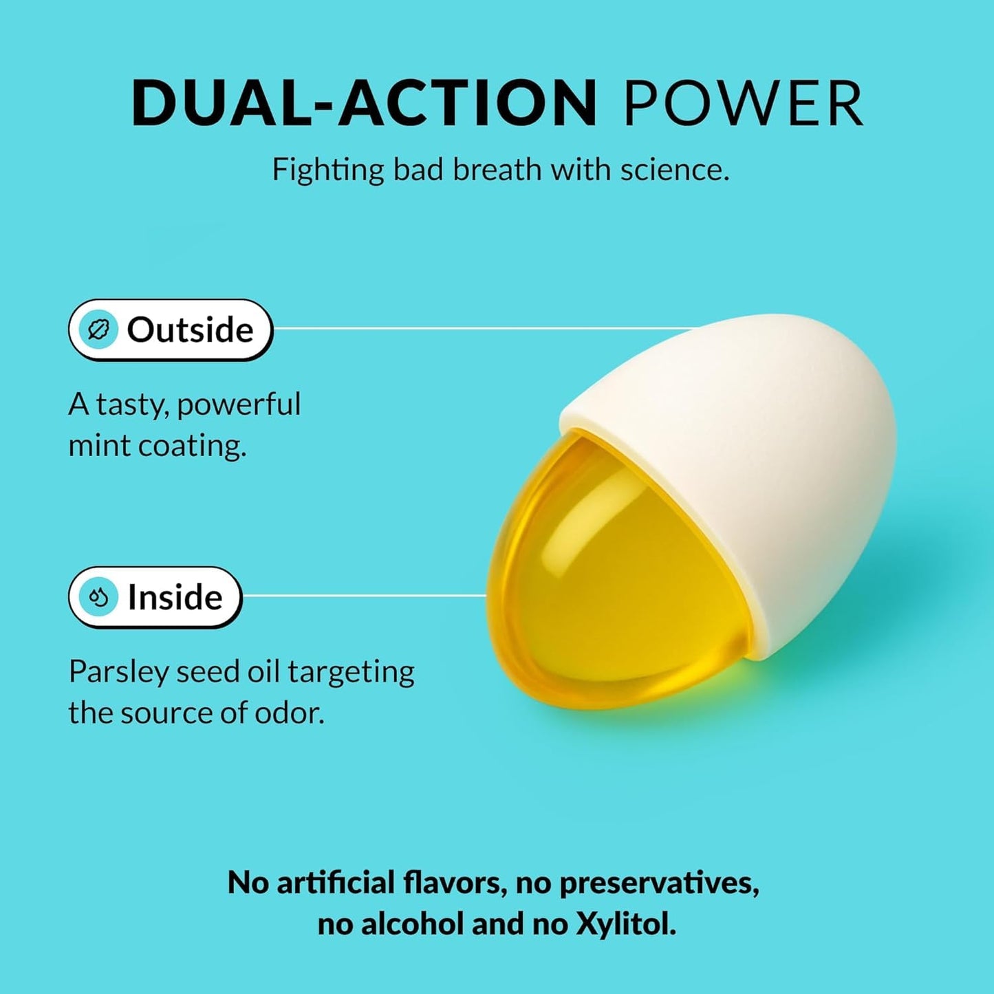 Zelmin's Minty Mouth Breath Freshener - (5 Pack) Long Lasting Bad Breath Treatment for Adults, Instant Freshness Helps with Dry Mouth, Natural Breath Mints for Travel, Alcohol-Free, Keto, Gluten-Free