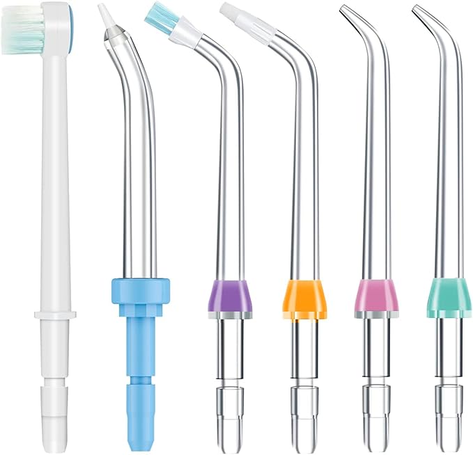 Replacement Tips for Waterpik Water Flosser Classic Jet Tips Waterpik' Replacement Parts (6 Tips)