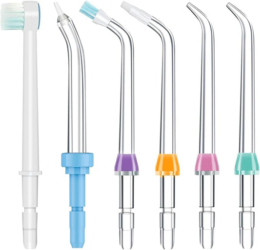 Replacement Tips for Waterpik Water Flosser Classic Jet Tips Waterpik' Replacement Parts (6 Tips)