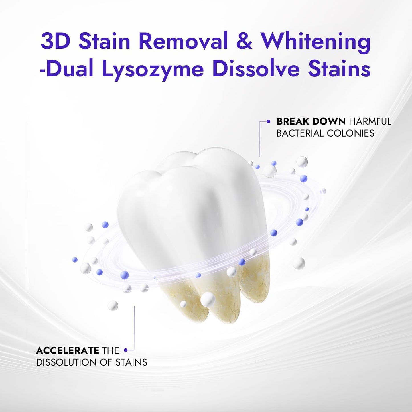 Stain-Targeting Teeth Whitening Toothpaste,Natural Deep Remover Stain, Plaque&Bad Breath,3D White with Charcoal,Fluoride Free,Non Toxic,for Adults, Kids and Sensitive Teeth.3.57oz.