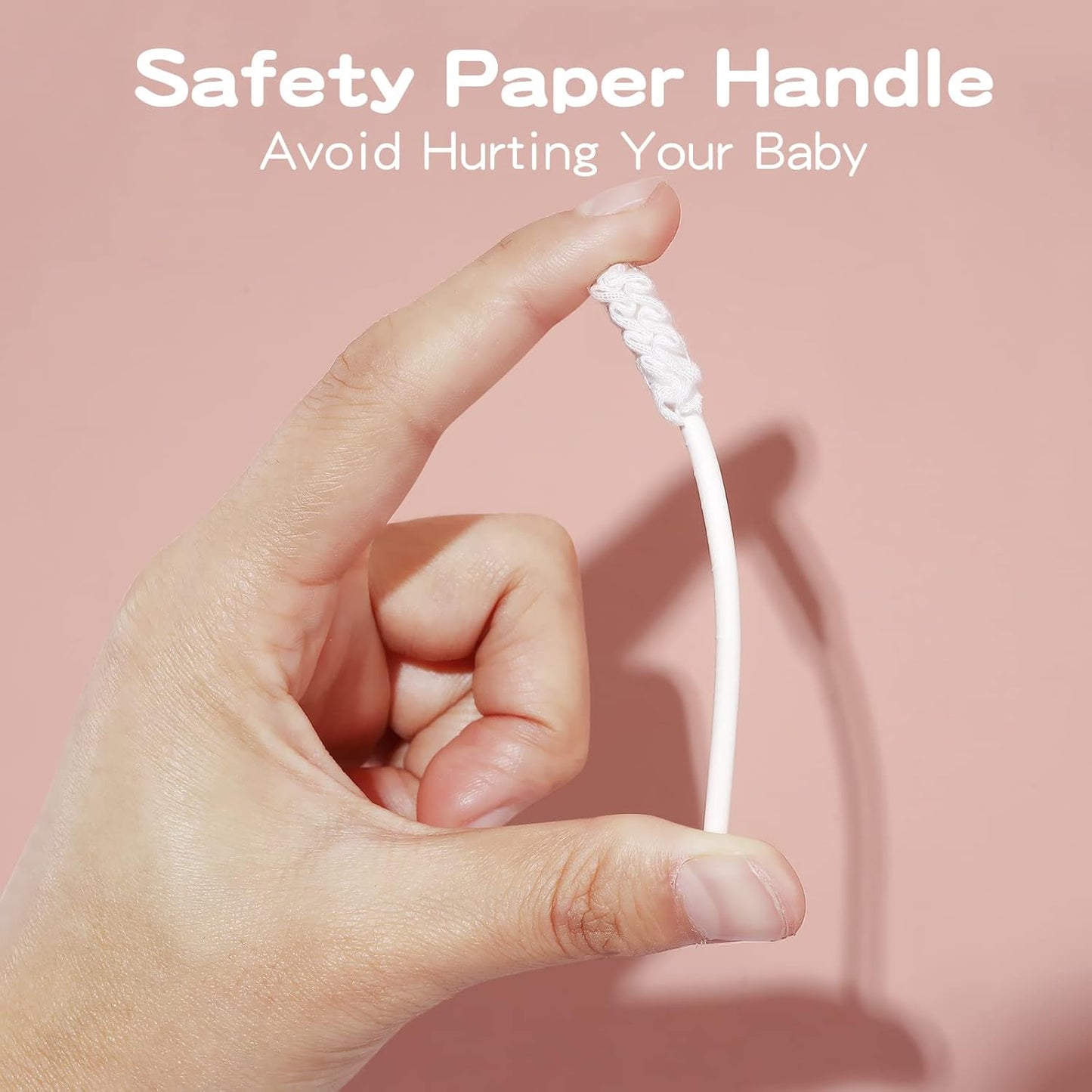 60Pcs Baby Tongue Cleaner, Baby Toothbrush, Disposable Infant Mouth Cleaner, Soft Gauze Toohthbrush Toddler Oral Cleaning Stick Dental Care for 0-36 Month Newborn