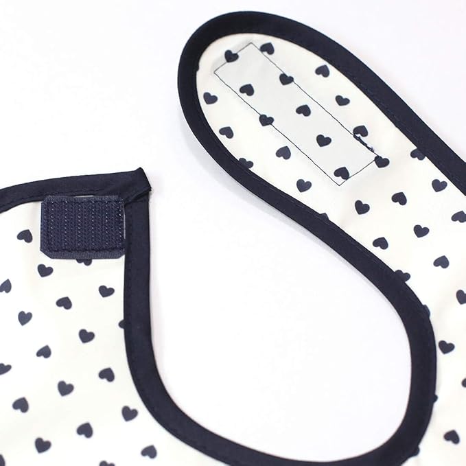 Full Coverage Waterproof Feeding Bib for Toddlers – Extra Long Apron Bib for Mealtime, Self-Feeding, High Chairn